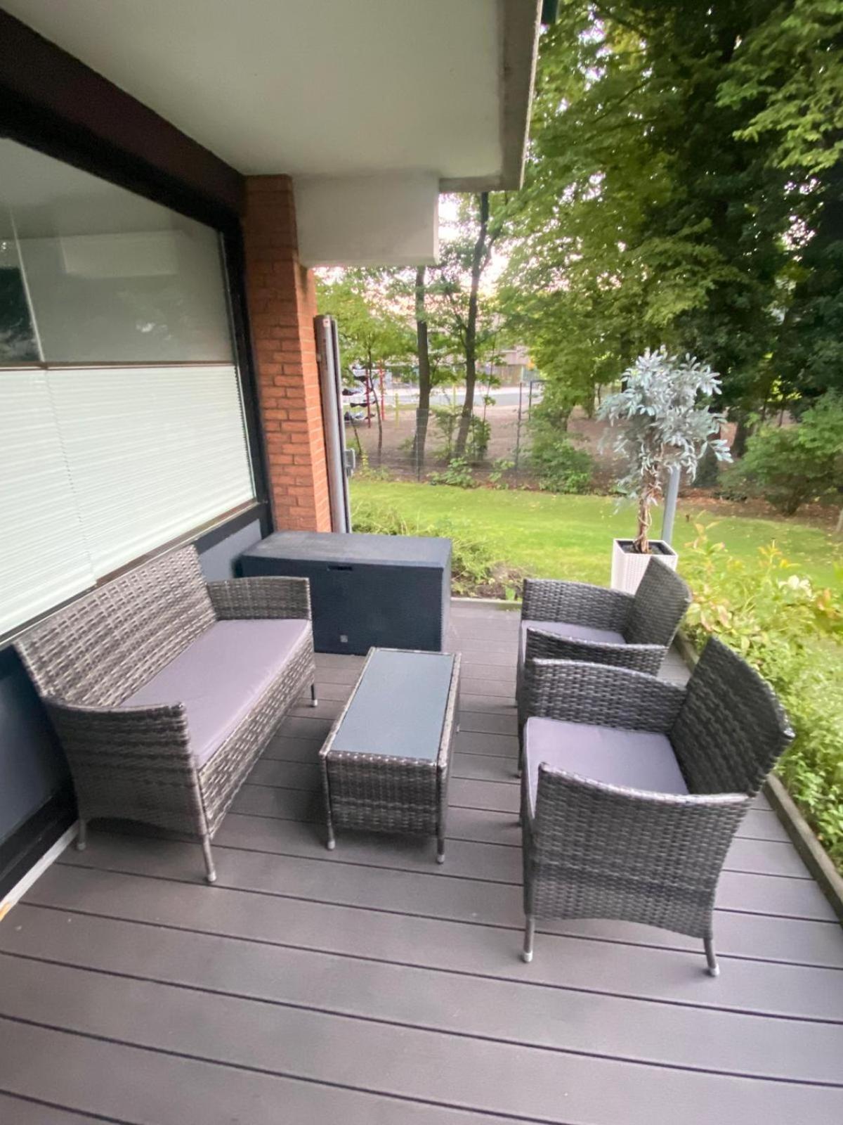 Moderne 2-Zimmer-Wohnung Mit Garten Hannover Exteriör bild